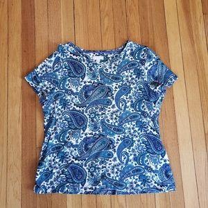 Charter Club Pima Cotton t-shirt , size Large